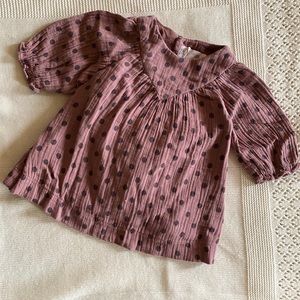 ZARA Baby Girl Polka Dot Dress with Bloomers